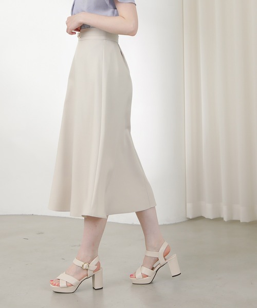 ASTORIA ODIER(アストリアオディール)の「ビット付きフレアスカート(スカート・レディース・ブラウン/ベージュ/ネイビー・SMALL/MEDIUM/LARGE)」の10枚目の写真