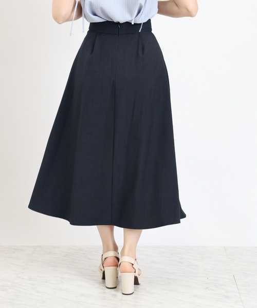 ASTORIA ODIER(アストリアオディール)の「ビット付きフレアスカート(スカート・レディース・ブラウン/ベージュ/ネイビー・SMALL/MEDIUM/LARGE)」の15枚目の写真