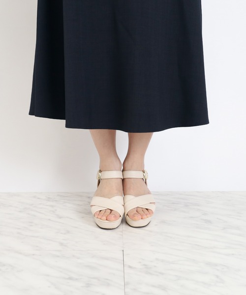 ASTORIA ODIER(アストリアオディール)の「ビット付きフレアスカート(スカート・レディース・ブラウン/ベージュ/ネイビー・SMALL/MEDIUM/LARGE)」の22枚目の写真