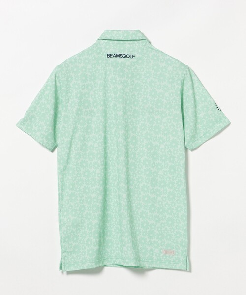 BEAMS GOLF(ビームスゴルフ)の「PURPLE LABEL / MONTAUK シャドー フラワープリント シャツ(ポロシャツ・メンズ・ミント/ブルー・SMALL/MEDIUM/LARGE/X-LARGE)」の16枚目の写真