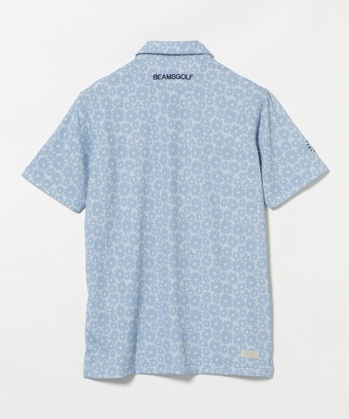 BEAMS GOLF(ビームスゴルフ)の「PURPLE LABEL / MONTAUK シャドー フラワープリント シャツ(ポロシャツ・メンズ・ミント/ブルー・SMALL/MEDIUM/LARGE/X-LARGE)」の20枚目の写真