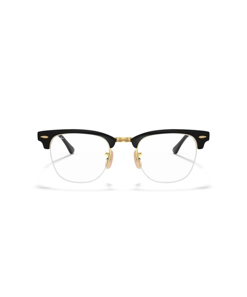 Ray-Ban（レイバン）の「Ray-Ban レイバンメガネフレーム Clubmaster Metal Optics（メガネ・メンズ・ブラック×ゴールド・ONE SIZE）」の13枚目の写真