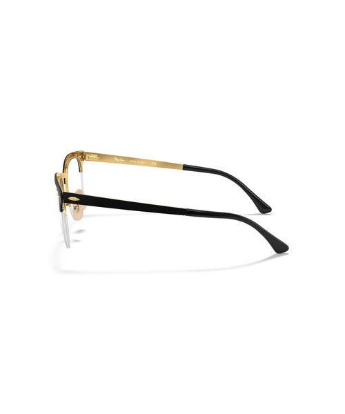 Ray-Ban（レイバン）の「Ray-Ban レイバンメガネフレーム Clubmaster Metal Optics（メガネ・メンズ・ブラック×ゴールド・ONE SIZE）」の12枚目の写真