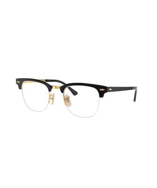 Ray-Ban（レイバン）の「Ray-Ban レイバンメガネフレーム Clubmaster Metal Optics（メガネ・メンズ・ブラック×ゴールド・ONE SIZE）」の11枚目の写真