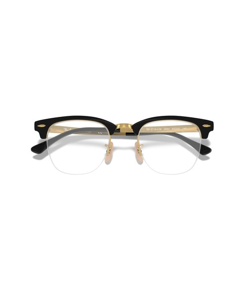 Ray-Ban（レイバン）の「Ray-Ban レイバンメガネフレーム Clubmaster Metal Optics（メガネ・メンズ・ブラック×ゴールド・ONE SIZE）」の10枚目の写真