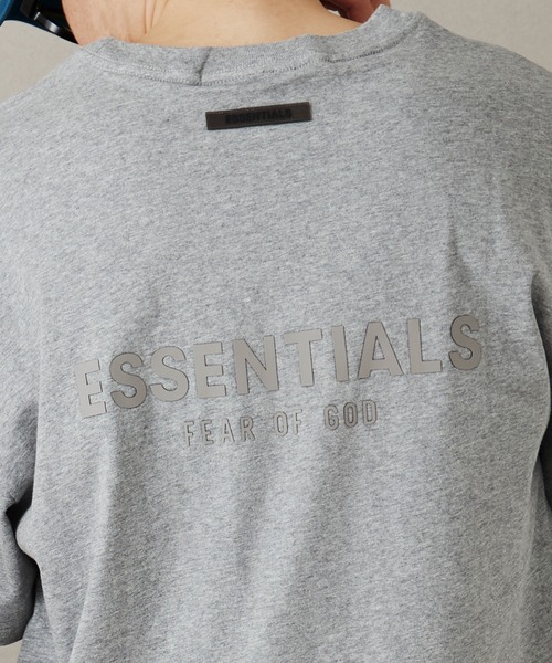 MONO KOTO DEPT.(モノコトデプト)の「SSY-ESSENTIALS 裏ロゴ半袖Tシャツ(Tシャツ/カットソー・メンズ・グレー/カーキ/グレイッシュベージュ・L/XL/S/M)」の15枚目の写真