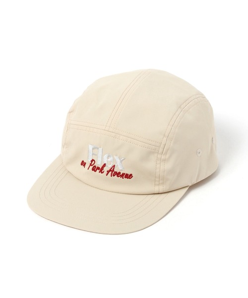 BAYFLOW（ベイフロー）の「[ドロストでサイズ調整可]フロント刺繍JET CAP(KIDS)（キャップ・キッズ・その他1/ベージュ/ブラック・FREE）」の2枚目の写真
