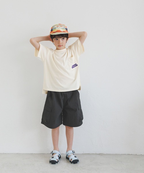BAYFLOW（ベイフロー）の「[ドロストでサイズ調整可]フロント刺繍JET CAP(KIDS)（キャップ・キッズ・その他1/ベージュ/ブラック・FREE）」の17枚目の写真