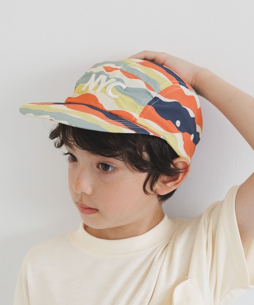 BAYFLOW（ベイフロー）の「[ドロストでサイズ調整可]フロント刺繍JET CAP(KIDS)（キャップ・キッズ・その他1/ベージュ/ブラック・FREE）」の19枚目の写真