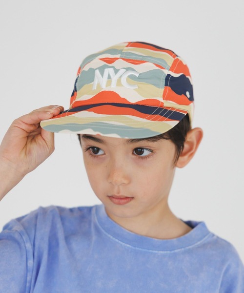 BAYFLOW（ベイフロー）の「[ドロストでサイズ調整可]フロント刺繍JET CAP(KIDS)（キャップ・キッズ・その他1/ベージュ/ブラック・FREE）」の20枚目の写真