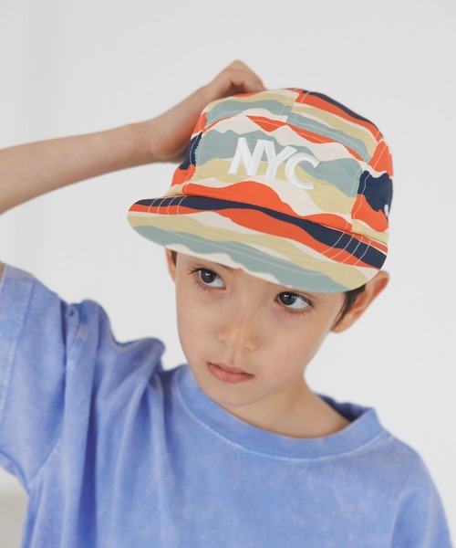 BAYFLOW（ベイフロー）の「[ドロストでサイズ調整可]フロント刺繍JET CAP(KIDS)（キャップ・キッズ・その他1/ベージュ/ブラック・FREE）」の21枚目の写真