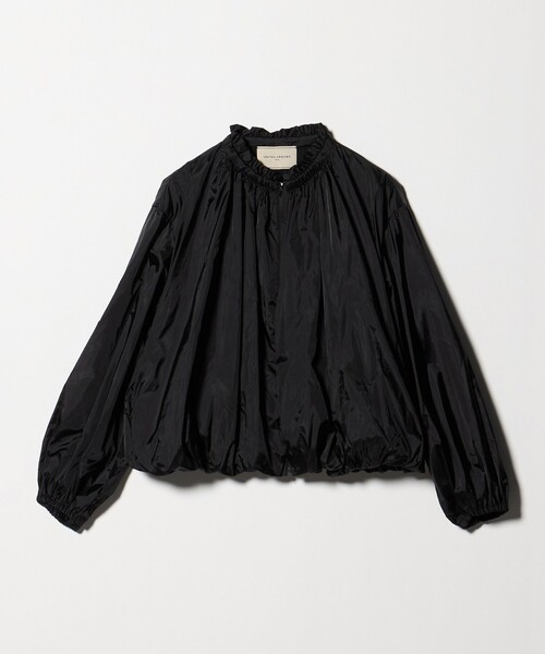 UNITED ARROWS(ユナイテッドアローズ)の「シアー タフタ ブルゾン ‐はっ水 ウォッシャブル‐(ブルゾン・レディース・ダークブラウン/ブラック/ライトブルー・36/38)」の2枚目の写真