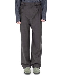 KIKO KOSTADINOV/キココスタディノフ/MINNA GATHERED TROUSER