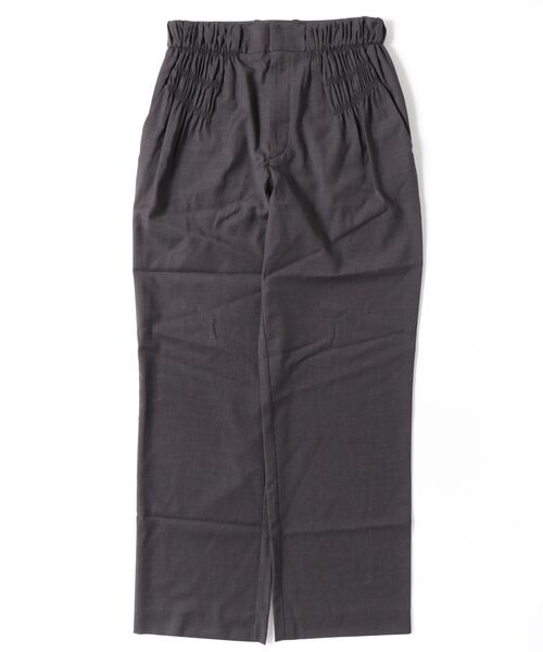 KIKO KOSTADINOV(キコ コスタディノフ)の「KIKO KOSTADINOV/キココスタディノフ/MINNA GATHERED TROUSER(その他パンツ・メンズ・ブラウン・44)」の6枚目の写真