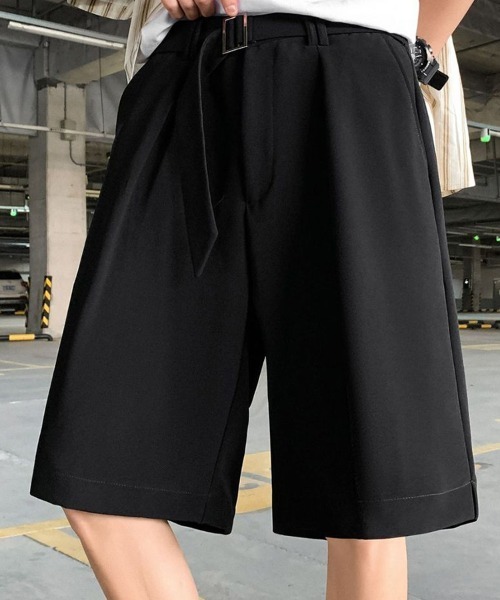 KELVIN（ケルヴァン）の「Relax Wide Shorts リラックスワイドショーツ（その他パンツ・メンズ・ホワイト/ブラック・MEDIUM/LARGE）」の12枚目の写真