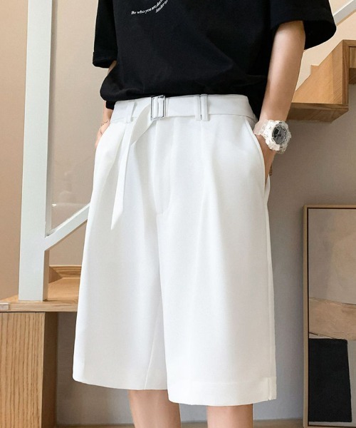KELVIN（ケルヴァン）の「Relax Wide Shorts リラックスワイドショーツ（その他パンツ・メンズ・ホワイト/ブラック・MEDIUM/LARGE）」の19枚目の写真