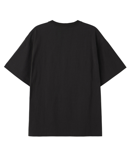 URBANAGE(アーバンエイジ)の「サマーナイトオーバー半袖_チャコール(Tシャツ/カットソー・レディース・その他・MEDIUM/LARGE)」の9枚目の写真