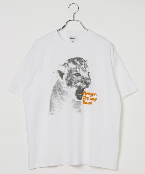 PBLIM(ページボーイリム)の「《UNISEX》シャウトアニマルT(Tシャツ/カットソー・レディース・グレー系2/グレー系1/ホワイト系2/ホワイト系1・FREE)」の13枚目の写真