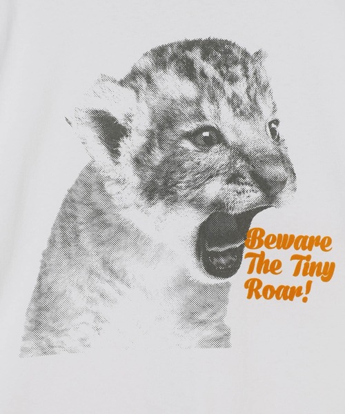 PBLIM(ページボーイリム)の「《UNISEX》シャウトアニマルT(Tシャツ/カットソー・レディース・グレー系2/グレー系1/ホワイト系2/ホワイト系1・FREE)」の14枚目の写真