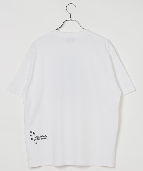 PBLIM(ページボーイリム)の「《UNISEX》シャウトアニマルT(Tシャツ/カットソー・レディース・グレー系2/グレー系1/ホワイト系2/ホワイト系1・FREE)」の15枚目の写真