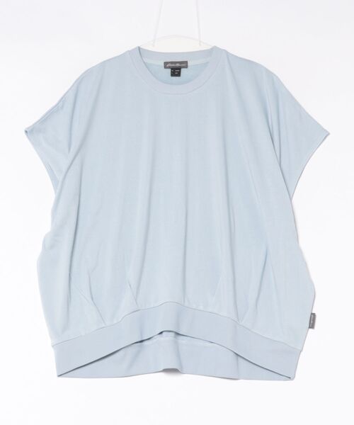 Eddie Bauer(エディーバウアー)の「ソフトパイル イージートップス(Tシャツ/カットソー・レディース・ダークベージュ/ホワイト/ライトブルー・XL/S/L/M)」の3枚目の写真