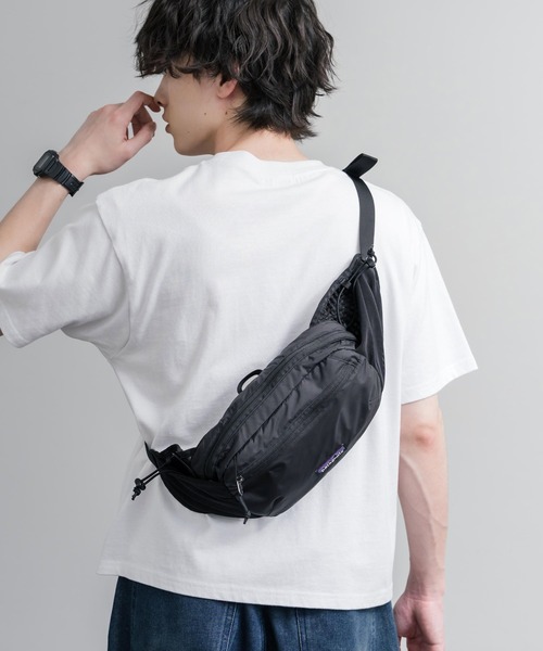 patagonia（パタゴニア）の「Patagonia パタゴニア TERRAVIA HIP PACK パッカブルワンポイントロゴウエストバッグ/ボディバッグ（ボディバッグ/ウエストポーチ・メンズ・ブラック・FREE）」の3枚目の写真
