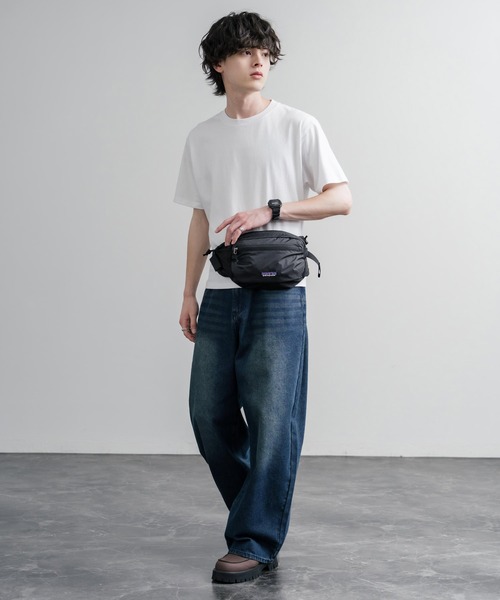 patagonia（パタゴニア）の「Patagonia パタゴニア TERRAVIA HIP PACK パッカブルワンポイントロゴウエストバッグ/ボディバッグ（ボディバッグ/ウエストポーチ・メンズ・ブラック・FREE）」の5枚目の写真