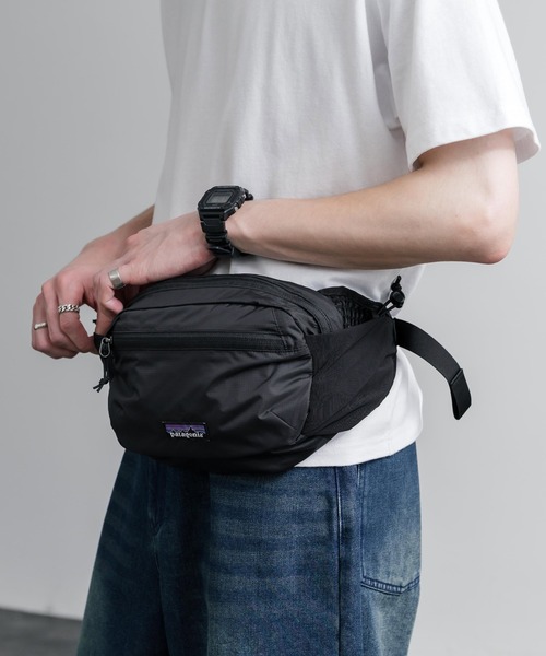 patagonia（パタゴニア）の「Patagonia パタゴニア TERRAVIA HIP PACK パッカブルワンポイントロゴウエストバッグ/ボディバッグ（ボディバッグ/ウエストポーチ・メンズ・ブラック・FREE）」の6枚目の写真
