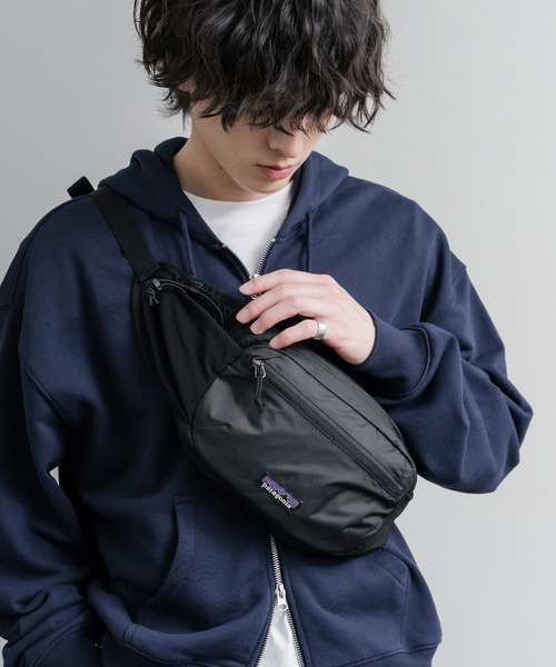 patagonia（パタゴニア）の「Patagonia パタゴニア TERRAVIA HIP PACK パッカブルワンポイントロゴウエストバッグ/ボディバッグ（ボディバッグ/ウエストポーチ・メンズ・ブラック・FREE）」の8枚目の写真