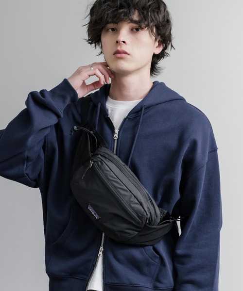 patagonia（パタゴニア）の「Patagonia パタゴニア TERRAVIA HIP PACK パッカブルワンポイントロゴウエストバッグ/ボディバッグ（ボディバッグ/ウエストポーチ・メンズ・ブラック・FREE）」の9枚目の写真