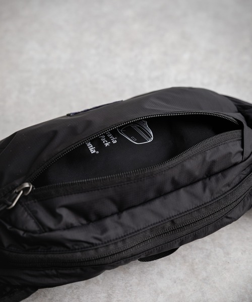 patagonia（パタゴニア）の「Patagonia パタゴニア TERRAVIA HIP PACK パッカブルワンポイントロゴウエストバッグ/ボディバッグ（ボディバッグ/ウエストポーチ・メンズ・ブラック・FREE）」の16枚目の写真