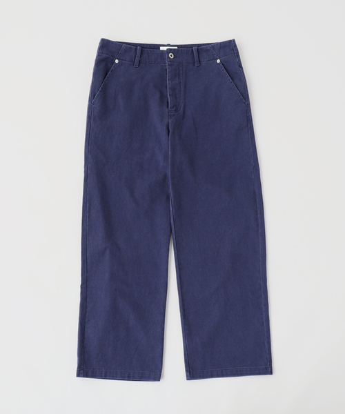WISM(ウィズム)の「Liju / リジュ Gallery FRENCH WORK CHINO(チノパンツ・メンズ・ダークブルー・30/32/34)」の2枚目の写真