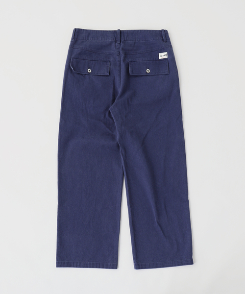 WISM(ウィズム)の「Liju / リジュ Gallery FRENCH WORK CHINO(チノパンツ・メンズ・ダークブルー・30/32/34)」の3枚目の写真