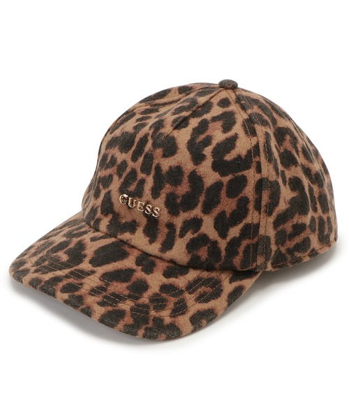 BASEBALL Cap 帽子 キャップ レオパード柄 ヒョウ柄 | GUESS(ゲス