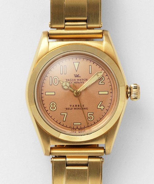 VAGUE WATCH CO.(ヴォーグウォッチカンパニー)の「VAGUE WATCH CO. Vabble Gold(アナログ腕時計・レディース・ゴールド・FREE)」の3枚目の写真