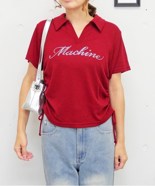 FUN(ファン)の「ストーンスキッパープルオーバー(Tシャツ/カットソー・レディース・レッド/ブラック/その他/オフホワイト・FREE)」の4枚目の写真