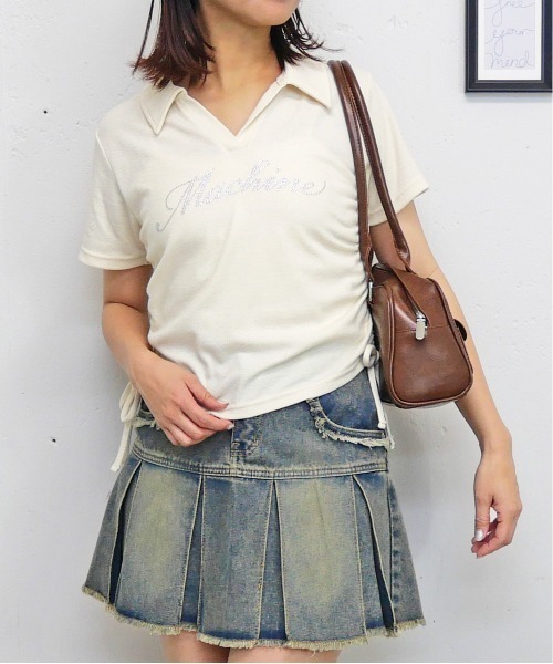 FUN(ファン)の「ストーンスキッパープルオーバー(Tシャツ/カットソー・レディース・レッド/ブラック/その他/オフホワイト・FREE)」の2枚目の写真