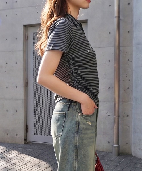 FUN(ファン)の「ストーンスキッパープルオーバー(Tシャツ/カットソー・レディース・レッド/ブラック/その他/オフホワイト・FREE)」の8枚目の写真