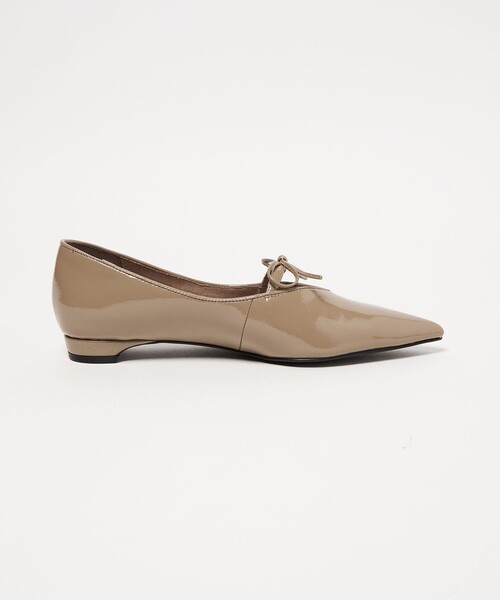 SY UNITED ARROWS(シーユナイテッドアローズ)の「<SY>ポインテッドリボン フラット15↑(パンプス・レディース・ベージュ/ブラック/その他1・22cm/23.5cm/23cm/22.5cm/25cm/24.5cm/24cm)」の7枚目の写真