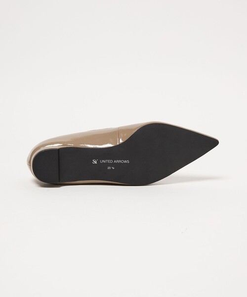 SY UNITED ARROWS(シーユナイテッドアローズ)の「<SY>ポインテッドリボン フラット15↑(パンプス・レディース・ベージュ/ブラック/その他1・22cm/23.5cm/23cm/22.5cm/25cm/24.5cm/24cm)」の9枚目の写真