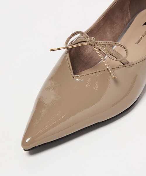 SY UNITED ARROWS(シーユナイテッドアローズ)の「<SY>ポインテッドリボン フラット15↑(パンプス・レディース・ベージュ/ブラック/その他1・22cm/23.5cm/23cm/22.5cm/25cm/24.5cm/24cm)」の11枚目の写真
