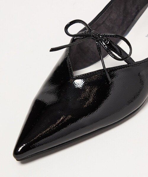 SY UNITED ARROWS(シーユナイテッドアローズ)の「<SY>ポインテッドリボン フラット15↑(パンプス・レディース・ベージュ/ブラック/その他1・22cm/23.5cm/23cm/22.5cm/25cm/24.5cm/24cm)」の14枚目の写真