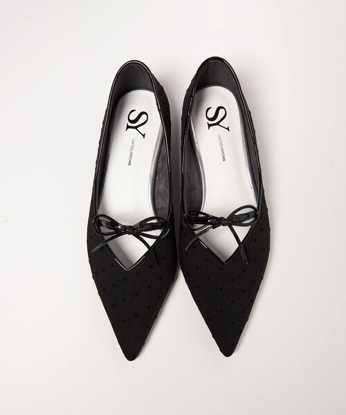 SY UNITED ARROWS(シーユナイテッドアローズ)の「<SY>ポインテッドリボン フラット15↑(パンプス・レディース・ベージュ/ブラック/その他1・22cm/23.5cm/23cm/22.5cm/25cm/24.5cm/24cm)」の16枚目の写真