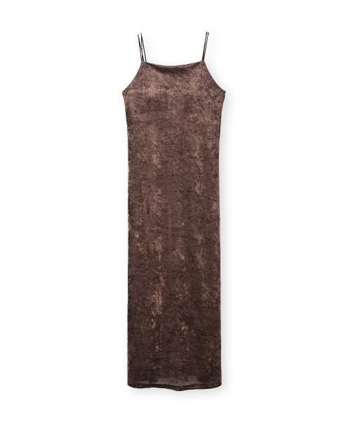 marjour(マージュール)の「SUMMER VELOUR CUP-IN DRESS(ワンピース・レディース・ベージュ/ブラウン・M)」の9枚目の写真