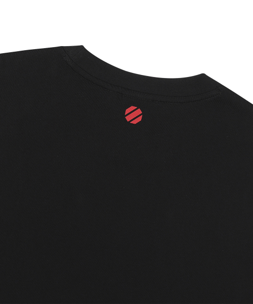 UFC SPORT（ユーエフシー スポーツ）の「UFC SPON DAILY リラックスフィット半袖Tシャツ ブラック U2SSX2306BK（Tシャツ/カットソー・メンズ・その他・2XL/LARGE/MEDIUM/X-LARGE/SMALL/3XL）」の2枚目の写真
