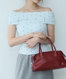 fifth（フィフス）の「ニュアンスギャザードット2wayカットソー（Tシャツ/カットソー）」