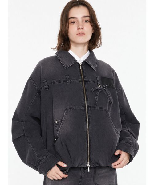ジャケット・アウター SORIN Balloon Soiled Denim Jacket SORIN｜ソリンのデニムジャケット（リボン）通販 - ZOZOTOWN