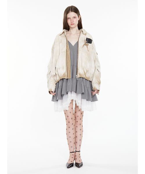 SORIN（ソリン　）の「Ribbon Charm Denim Jacket / リボンチェーンデニムジャケット（デニムジャケット・レディース・ブラック/マルチ・36/38）」の3枚目の写真