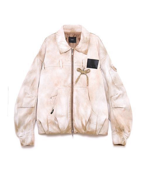 SORIN（ソリン　）の「Ribbon Charm Denim Jacket / リボンチェーンデニムジャケット（デニムジャケット・レディース・ブラック/マルチ・36/38）」の5枚目の写真