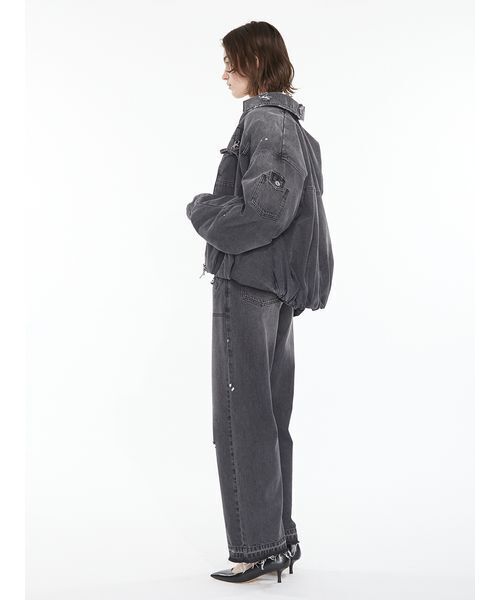 SORIN（ソリン　）の「Ribbon Charm Denim Jacket / リボンチェーンデニムジャケット（デニムジャケット・レディース・ブラック/マルチ・36/38）」の10枚目の写真